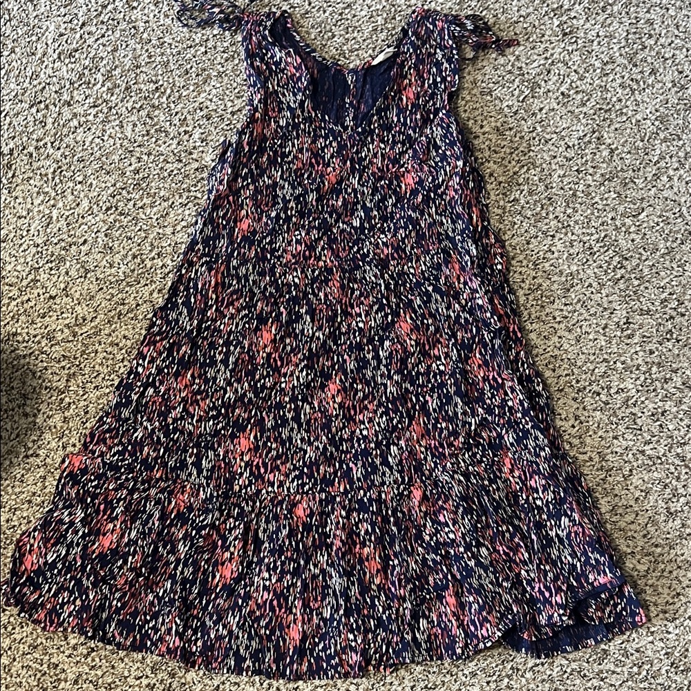 Caslon Navy and Pink Kids Casual Dress